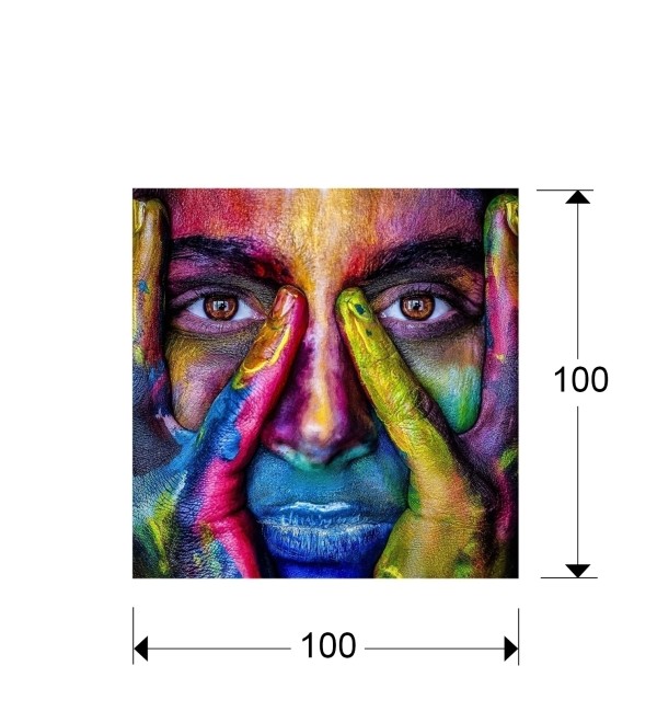 Фотография Colores 100x100