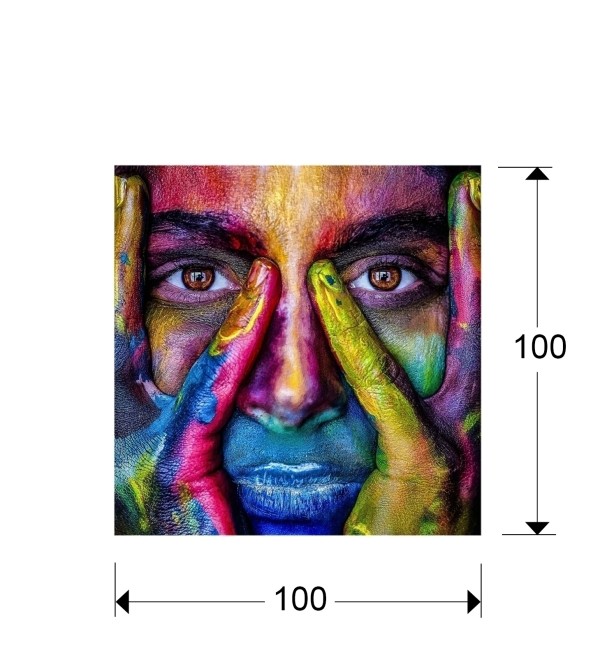 Фотография Colores 100x100