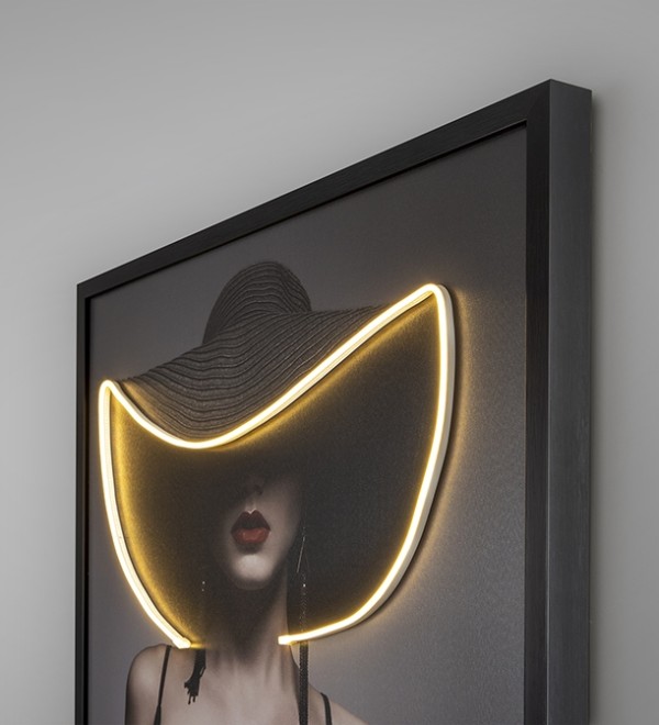 Картина в раме Pamela LED 80X120