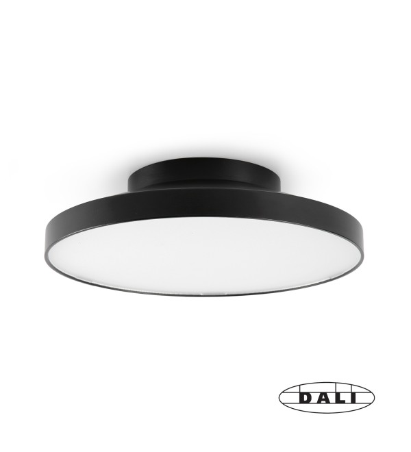 TAK Потолочный светильник 20W черный PRISM. 4000K CRI90 DALI