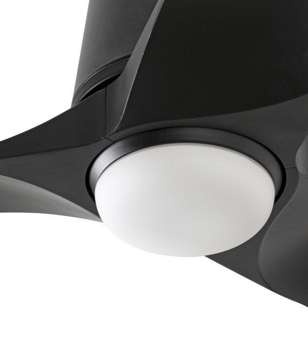 Потолочный вентилятор HEY TUB S Ш900MM черный 3 P LED 10W CCT TUYA