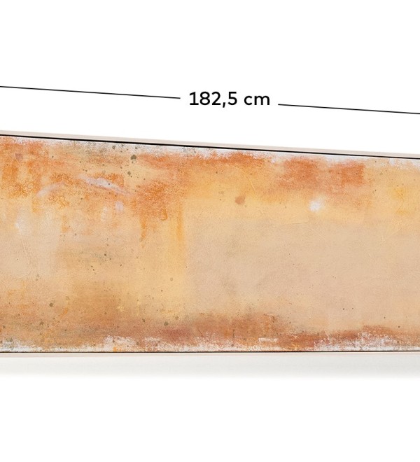 Абстрактная картина Selnar желтая 182 x 47 см