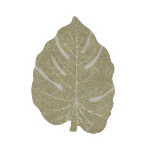 Ковер Лист монстеры - оливковый 200*300