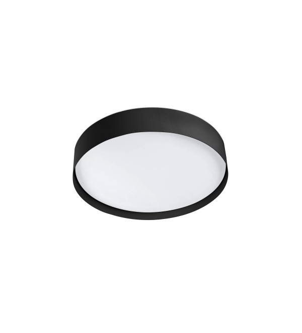 Потолочный светильник Vuk черный LED 40W 2700K