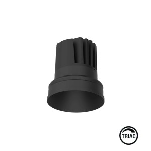 Встраиваемый светильник ELIOS FIJO IP20 10W черный 15є 2700K TRIAC