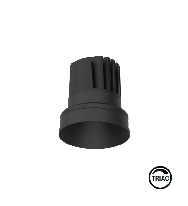 Встраиваемый светильник ELIOS FIJO IP20 10W черный 15є 2700K TRIAC