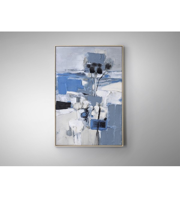 Картина Paisaje azul акрил 83X123
