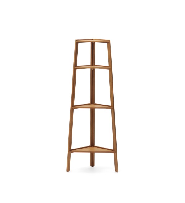 Victora Уличный стеллаж из массива акации 42 x 150 см