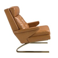 Кресло из кожи цвета Camel 5157