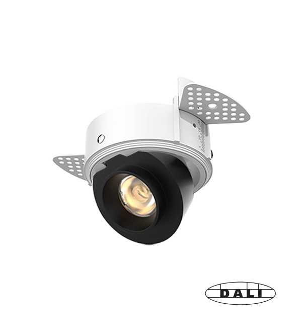 ALIA Встраиваемый светильник 8W черный 15є 2700K DALI