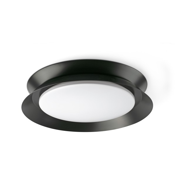 Потолочный светильник TENDER черный LED 24W 2700K