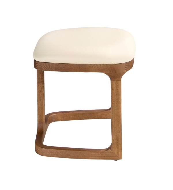 Банкетка 5199 из экокожи песочного цвета