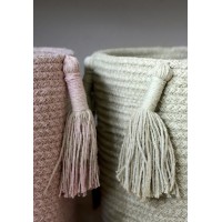 Корзина Древесный оливковая 30*30