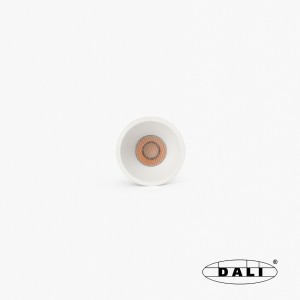 Tulipa Белый встраиваемый потолочный светильник 7Вт 15° 3000K CRI90 DALI