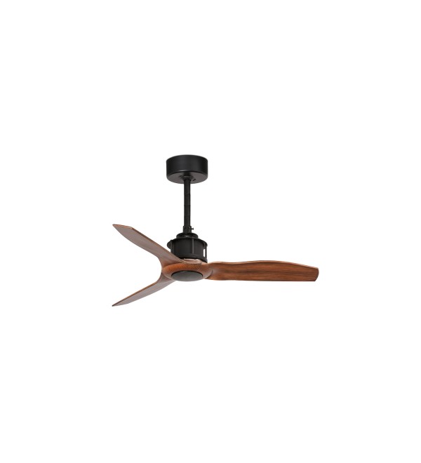 Потолочный вентилятор JUST FAN XS  черный/дерево Ø910mm 