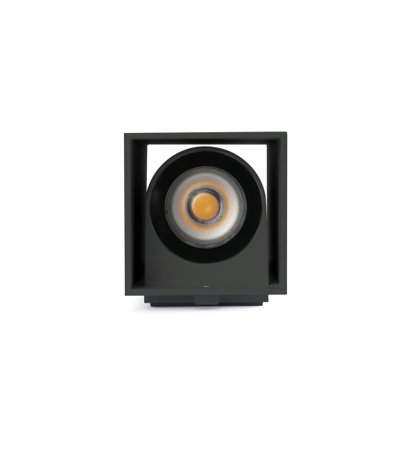 KOV Уличный настенный светильник черный LED 2x6W 3000K 23°/23°