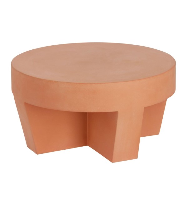 Кофейный столик Vilena из терракоты Ø 60 см