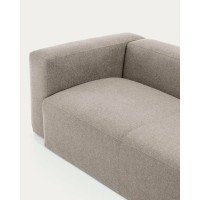 Угловой 4-х местный диван Blok 290 x 290 cm бежевый