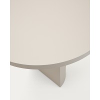 Стол Nealy из лакированного МДФ в отделке экрю, 200 x 100