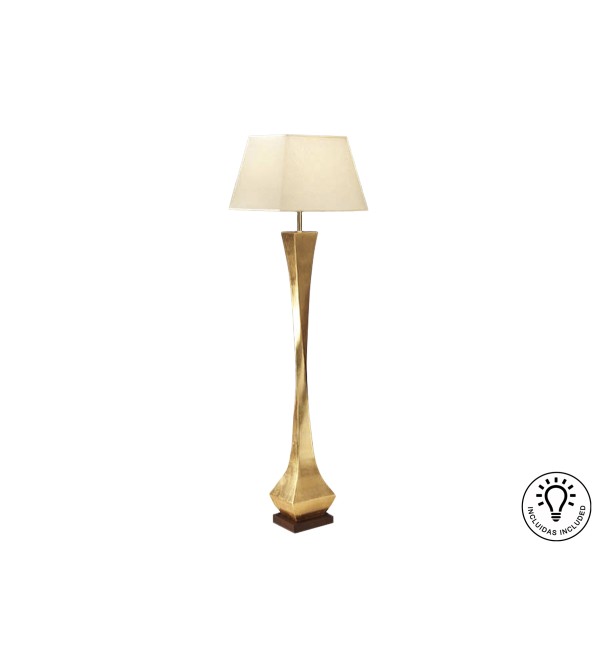 Торшер Deco золотой