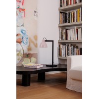 Розовая настольная лампа Venice 1xE27