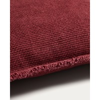 Meral темно-бордовый чехол для подушки 45 x 45 см