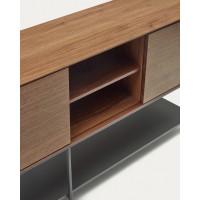 Vedrana Сервант из орехового шпона со стальными ножками 195 x 80 см