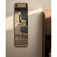 Черное металлическое зеркало Marco 55,5 x 150,5 см