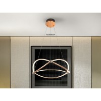 Подвесной светильник Ocellis LED 60Ø розовое золото