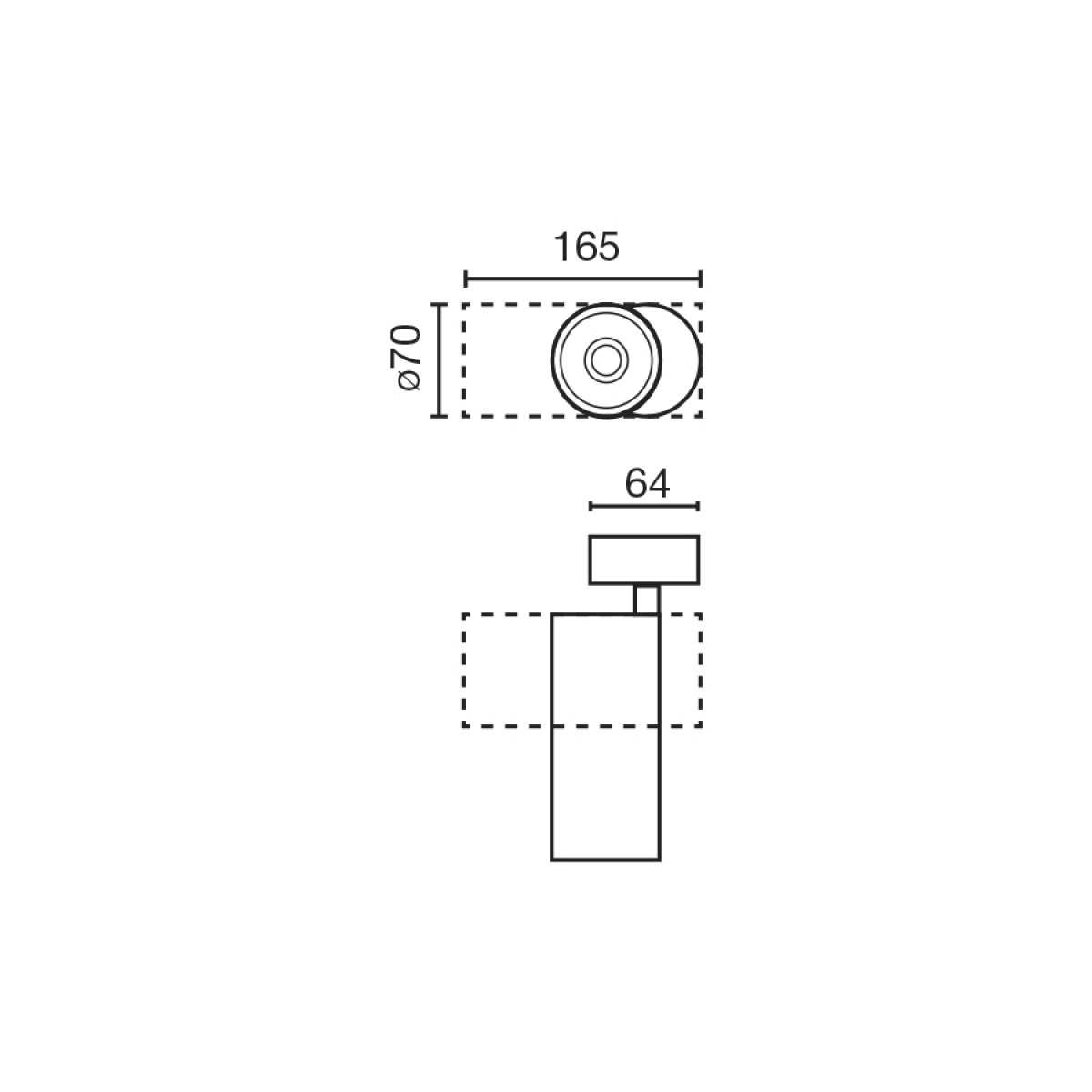 Проектор Fost SURFACE Ш70 28W белый 36° 2700K CRI97