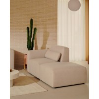 Neom Модульный пуф бежевого цвета 75 x 89 см