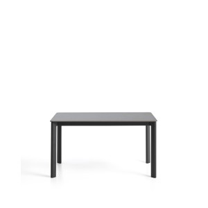 Уличный стол Anafi с графитовой столешницей из спеченного камня, 140 x 80 см