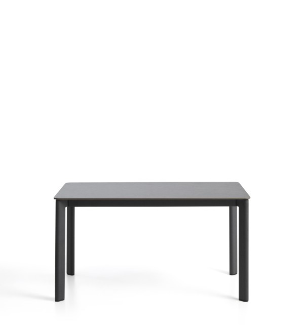 Уличный стол Anafi с графитовой столешницей из спеченного камня, 140 x 80 см