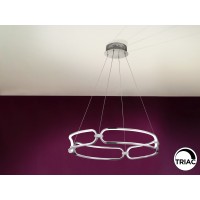 Подвесной светильник Colette LED хром 60Ø