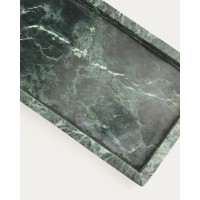 Поднос Serela из зеленого мрамора 35 x 18 см