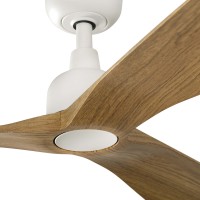Потолочный вентилятор OUTWOOD L Ш1500MM белый/светлый дуб 3 PALAS IP44