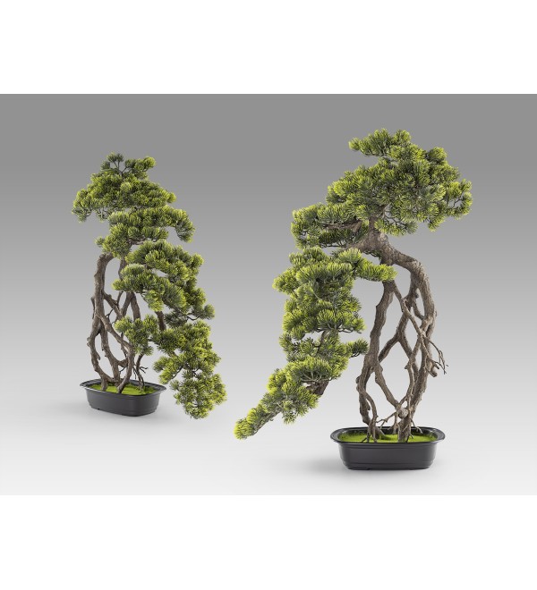 Kengai bonsai 74см Искусственное растение из 2 предметов
