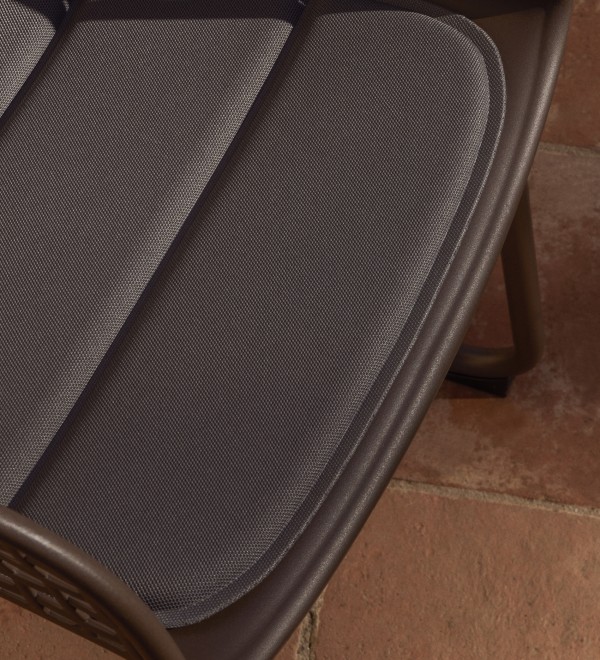 Подушка для стула Sindera графитовая 45 x 43 см
