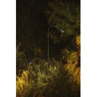 LILY 300 Уличный маяк на штыке черный LED 3W 2700K