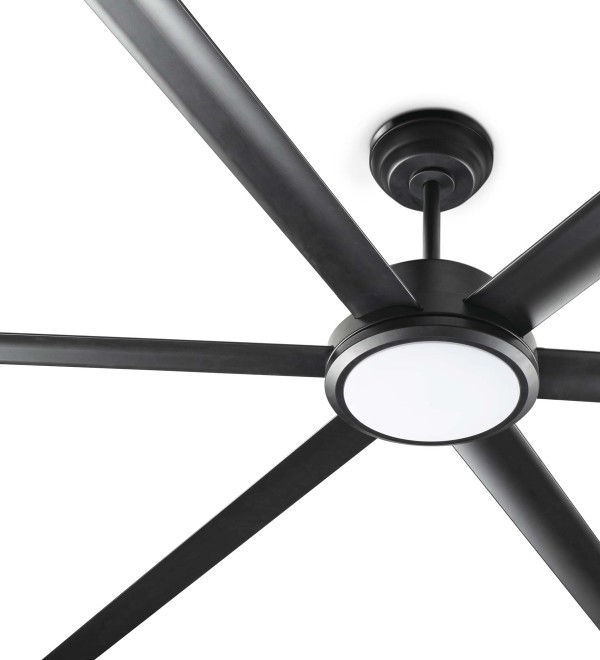 Потолочный вентилятор ROTTERDAM 20 XL Ш2000MM черный 6P 32W LED 3000K