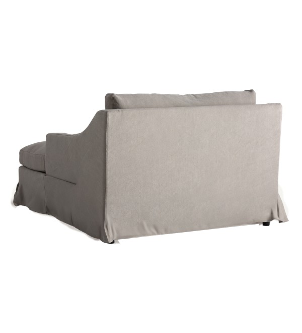 Кушетка ARSAC из бежевого льна