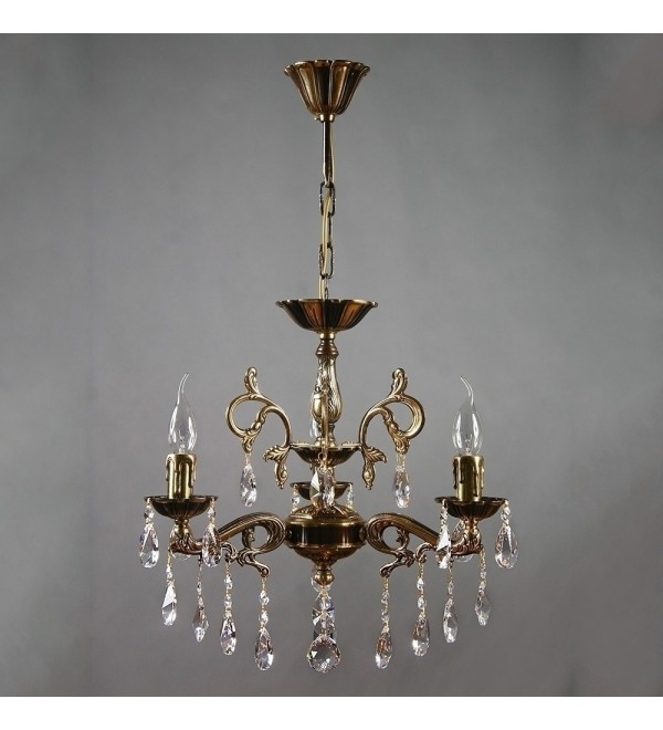 Люстра MANTRA Leon Ambiente 3L 2128/3 PB Tear Drop
