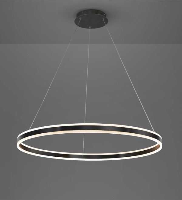 Подвесной светильник Helia Ø100 LED черный матовый