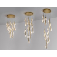 Люстра Velas 9L золотая DIM
