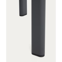 Уличный стол Anafi с графитовой столешницей из спеченного камня, 140 x 80 см