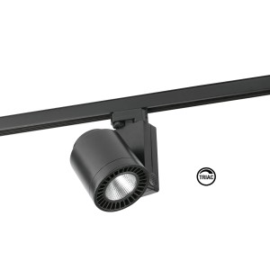 Трековый светильник CYLINDER черный LED MEAT 41,5W 4000K 20є TRIAC