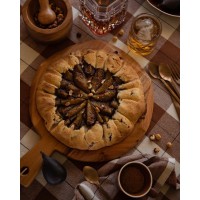 Lidiana Большая сервировочная доска из массива акации