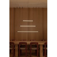 Подвесной светильник LUMINA 900 1L COLGANTE HORIZ черный LED 18W 2200K