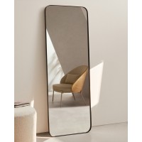 Черное металлическое зеркало Marco 30 x 100 см