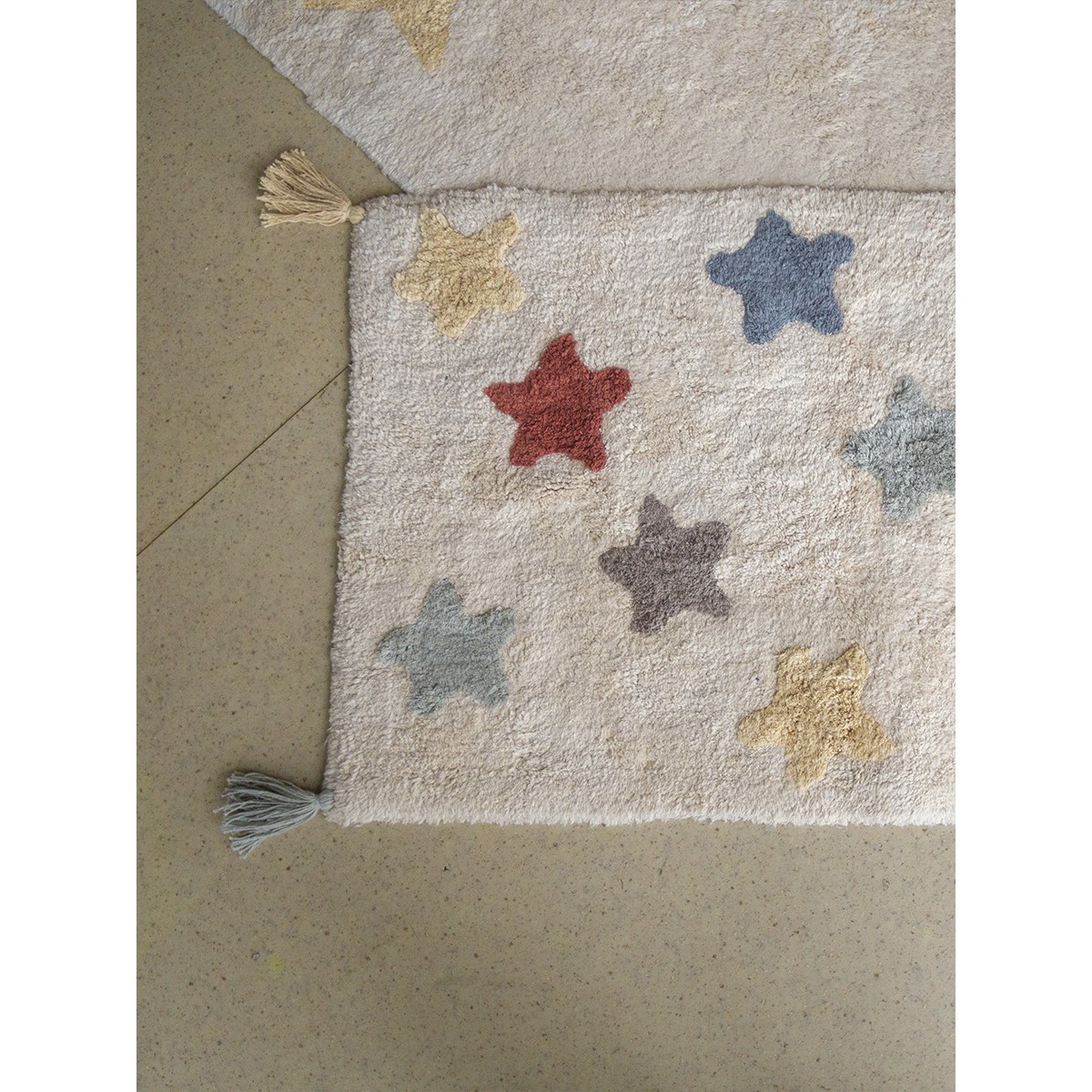 Хлопковый ковер Lillaland VINTAGE STARS 60*90